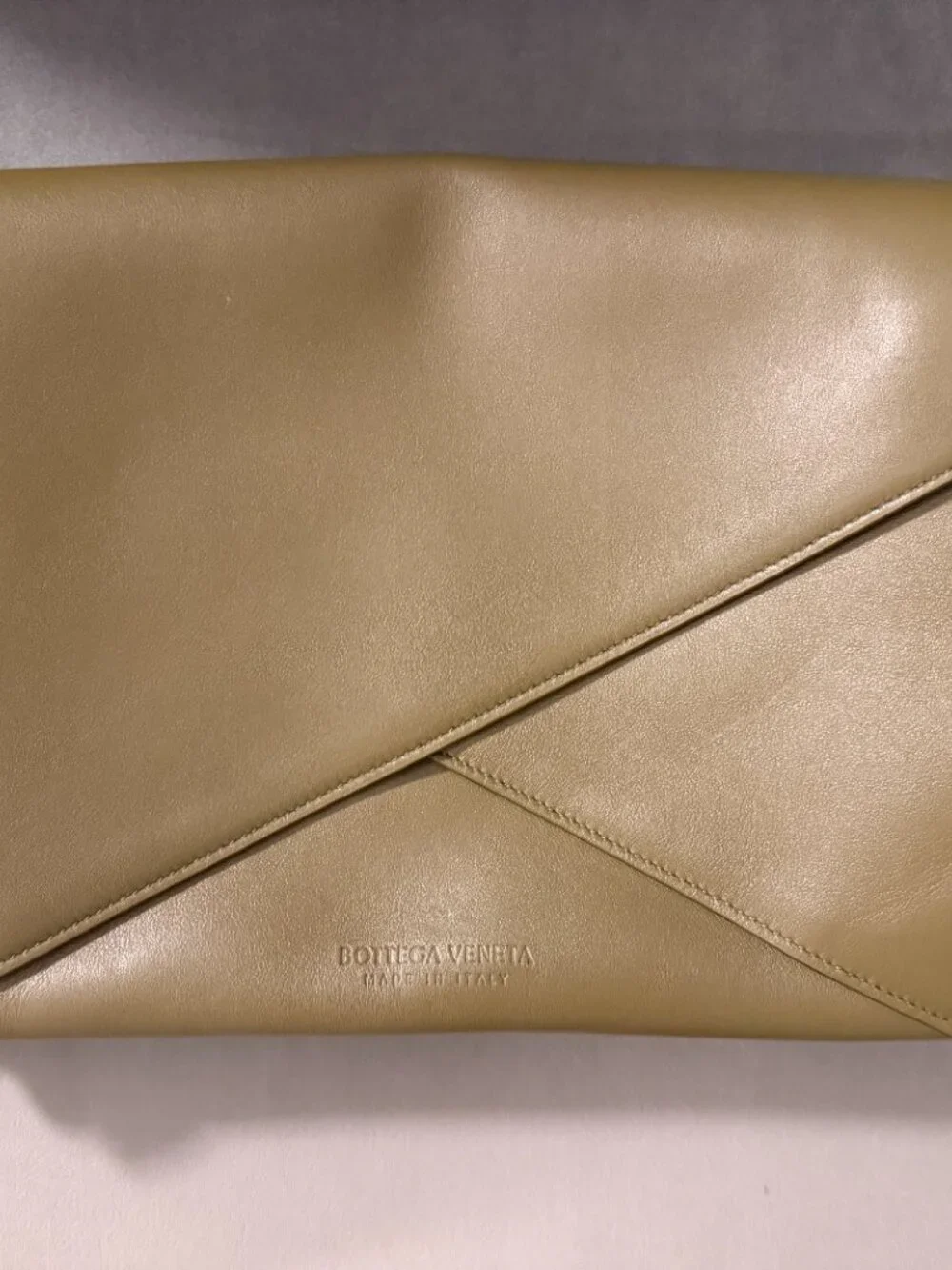 Bottega Venetta Leather Clutch